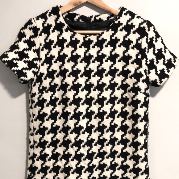 🐝 Host Pick 🎉 Vintage Houndstooth Dress XS - Picture 3 of 9